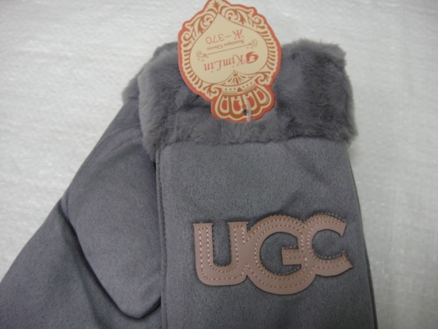  Варежки жен.под замшу