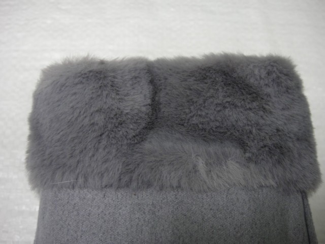  Варежки жен.под замшу