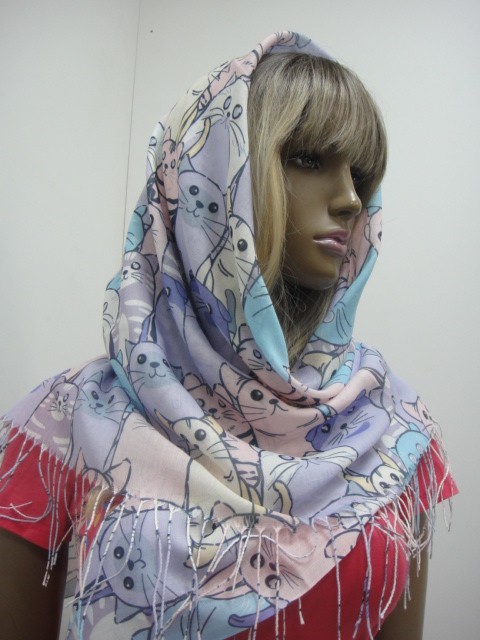  Кошки 3D платок