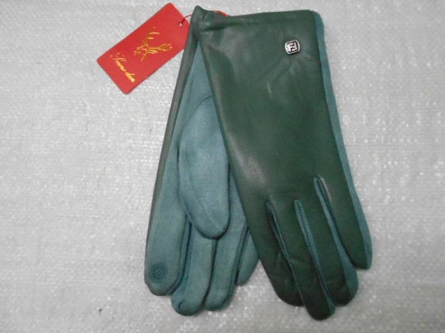   перчатки жен.1/2 натур.кожа