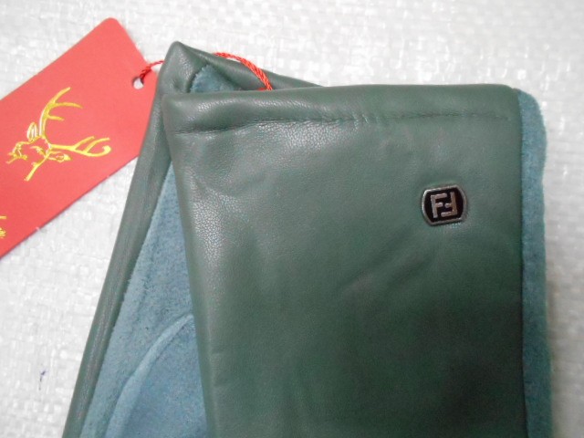   перчатки жен.1/2 натур.кожа