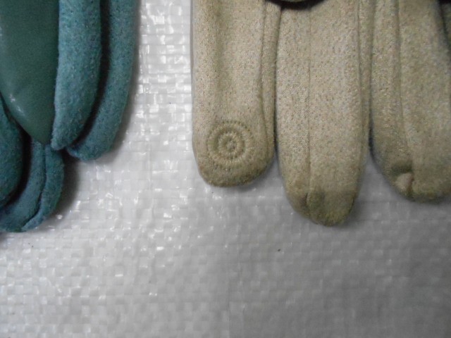   перчатки жен.1/2 натур.кожа