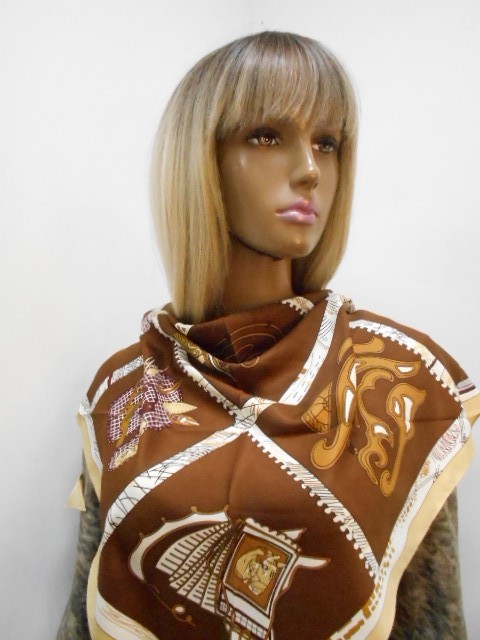  Косынка шёлк