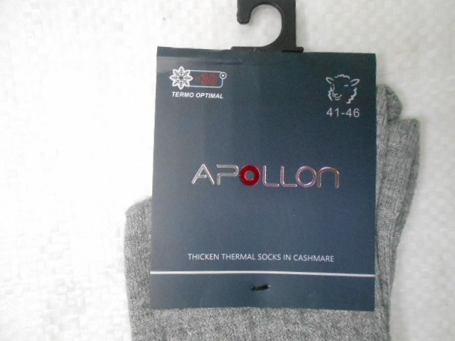  Носки муж. Монгольский каш-р