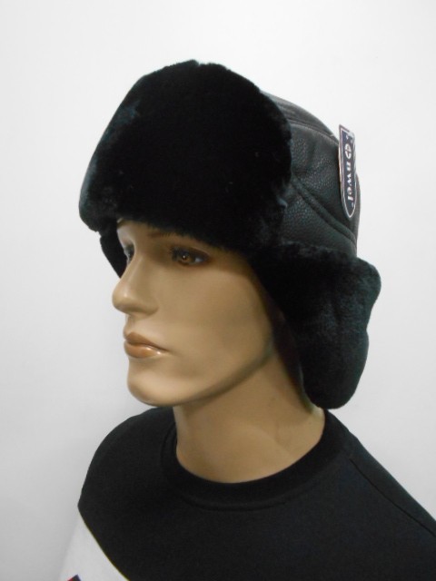  Ушанка кожа+Евромех