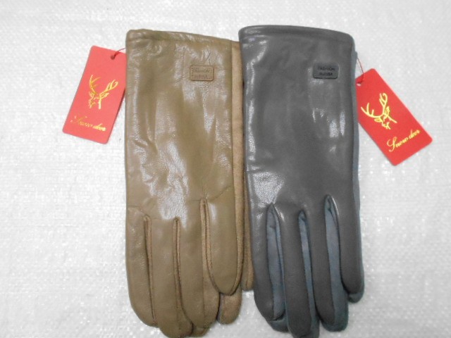   перчатки жен.1/2 натур.кожа