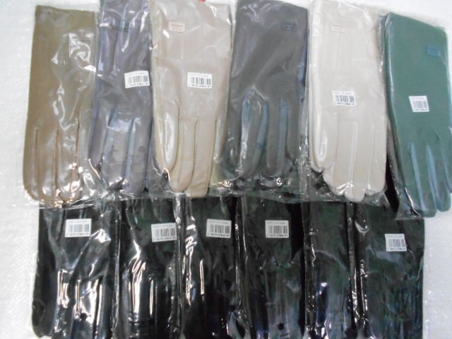   перчатки жен.1/2 натур.кожа