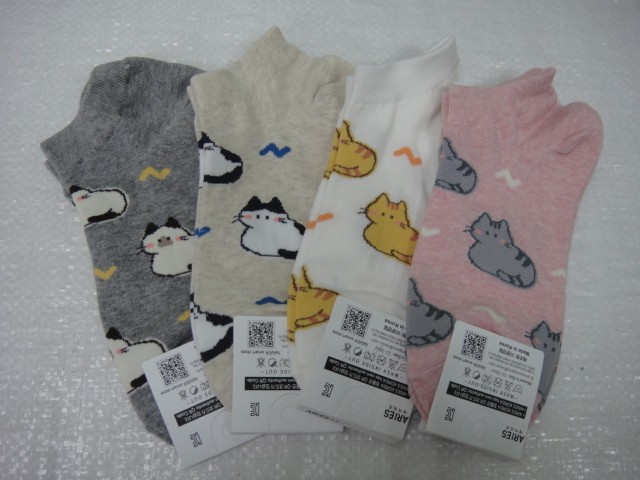 Носки 3D Ю.Корея короткие