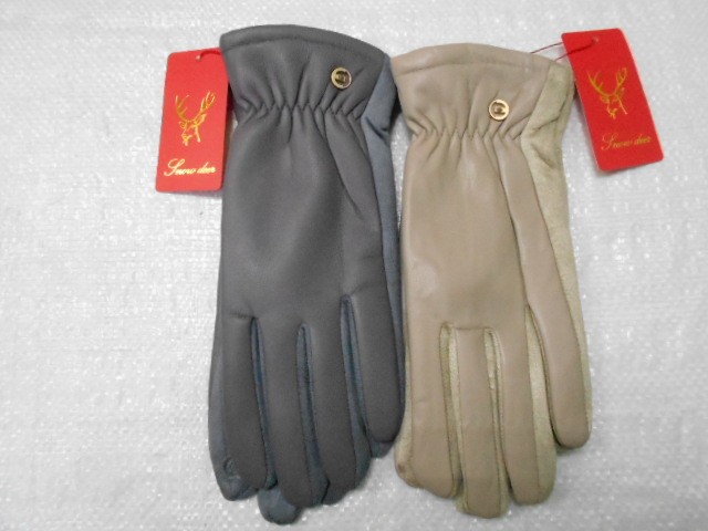   перчатки жен.1/2 натур.кожа