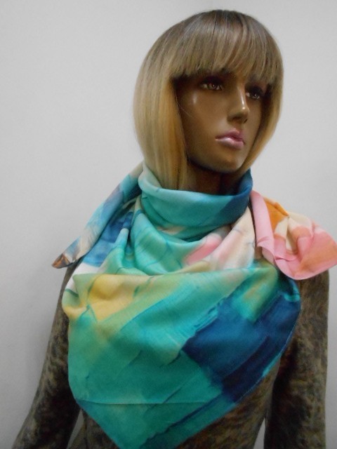  Абстракция платок