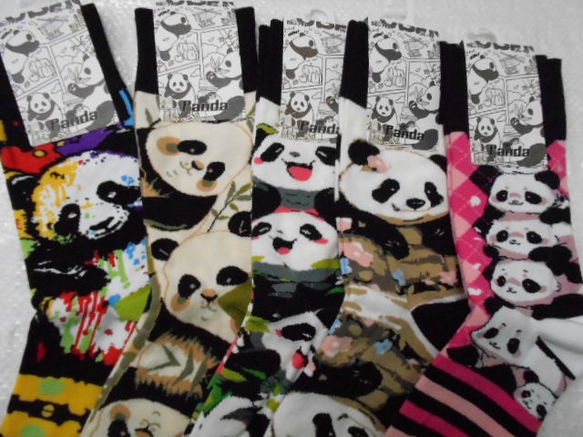  Носки жен. панда