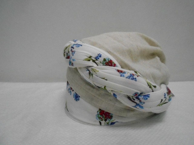  Чалма лён объём