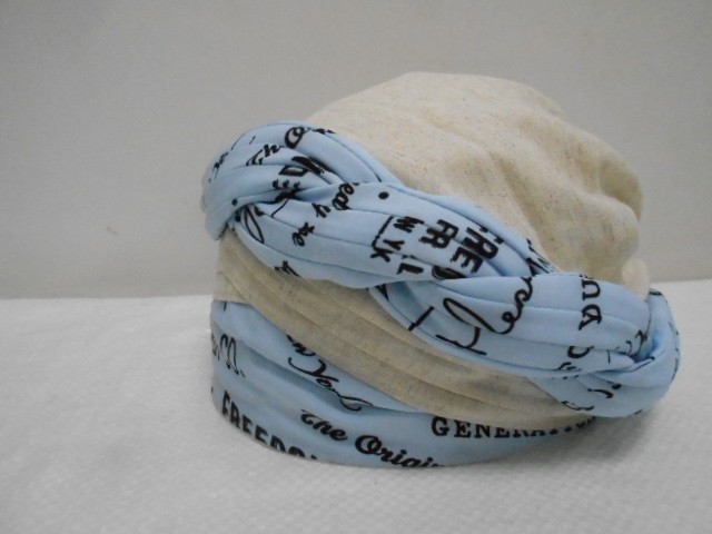  Чалма лён объём