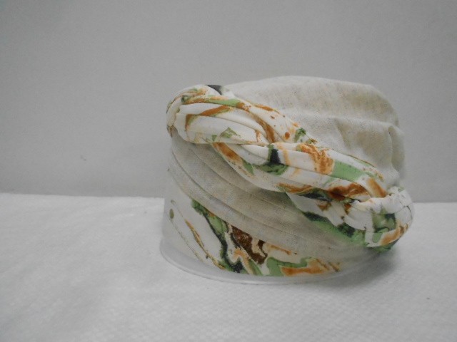  Чалма лён объём