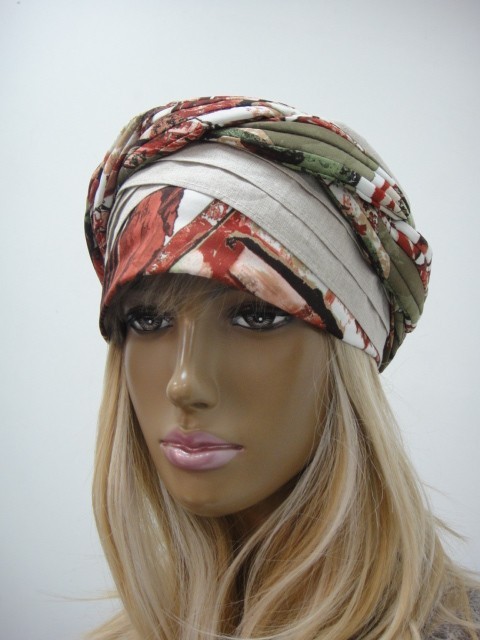  Чалма лён объём