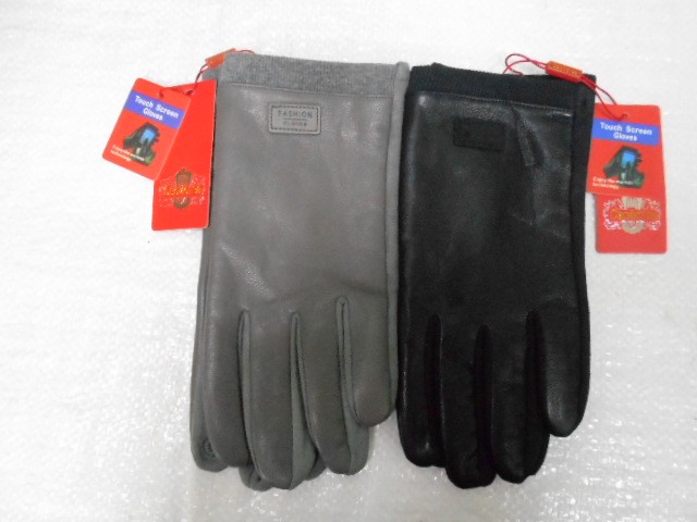   перчатки муж.1/2 натур.кожа