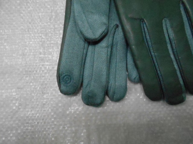   перчатки жен.1/2 натур.кожа