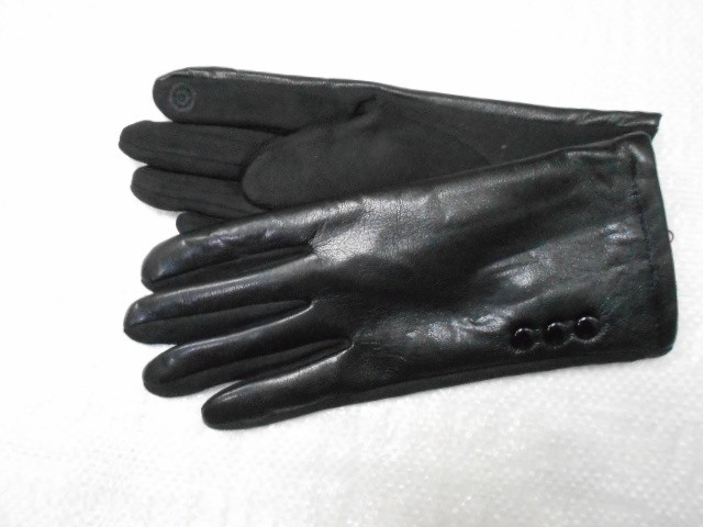   перчатки жен.1/2 натур.кожа