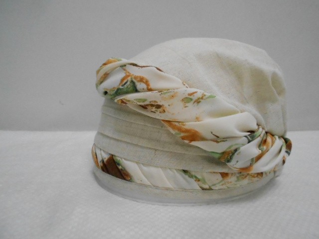  Чалма лён объём