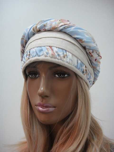  Чалма лён объём