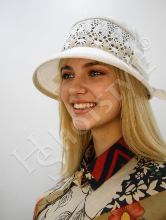  Шляпа лён