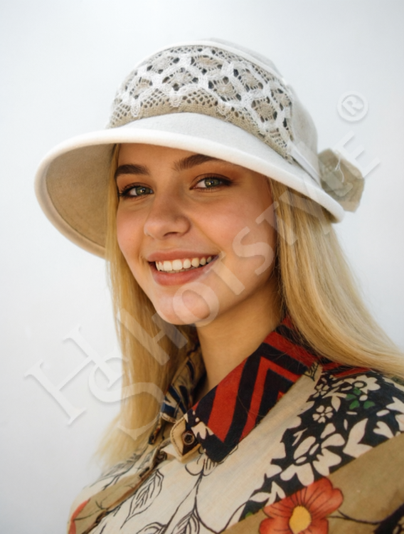  Шляпа лён