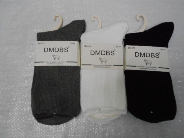  Носки жен. мериноса шерсть