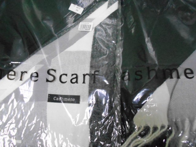  Косынка однотон.+клетка