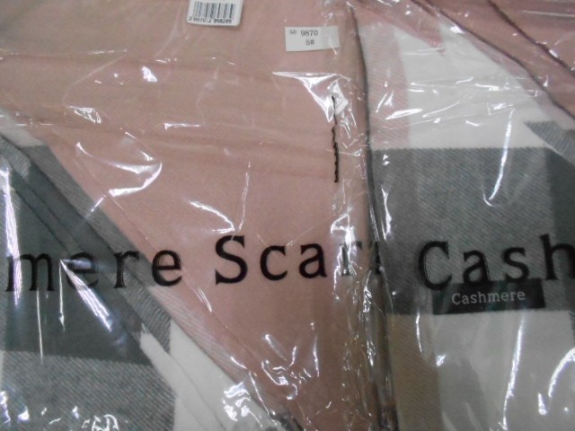  Косынка однотон.+клетка