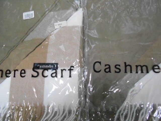  Косынка однотон.+клетка