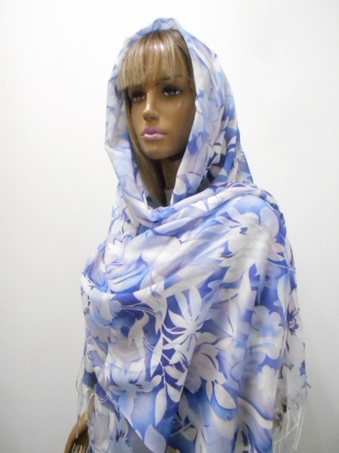 Цветы палантин