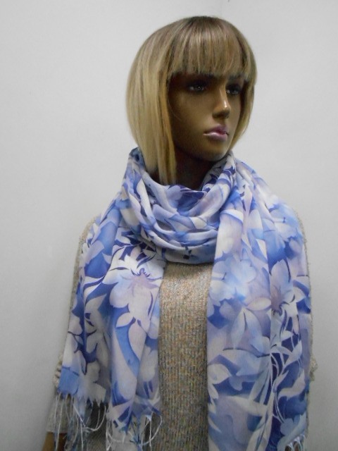 Цветы палантин