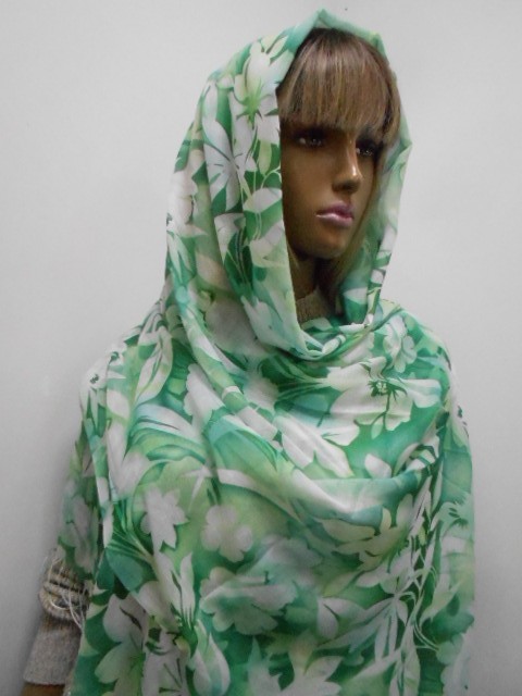 Цветы палантин