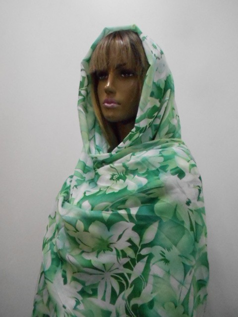 Цветы палантин