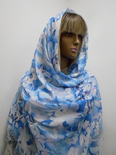 Цветы палантин