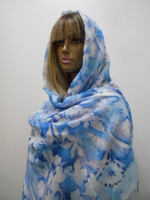 Цветы палантин