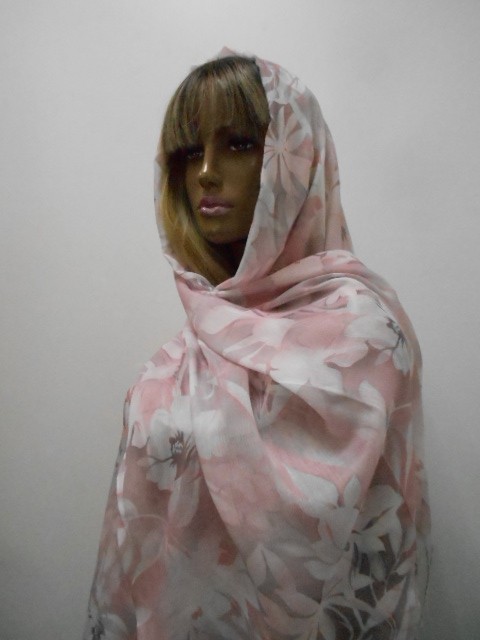 Цветы палантин