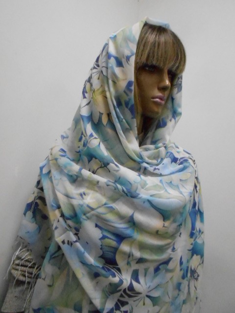 Цветы палантин