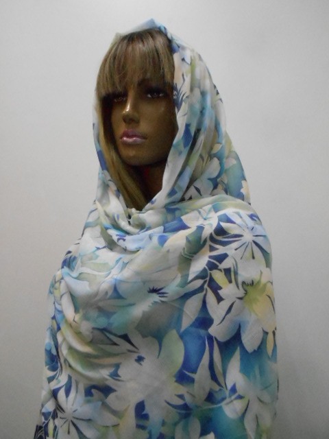 Цветы палантин