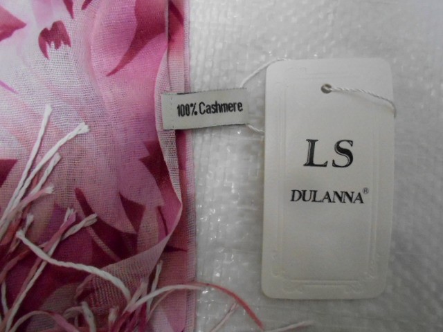 Цветы палантин