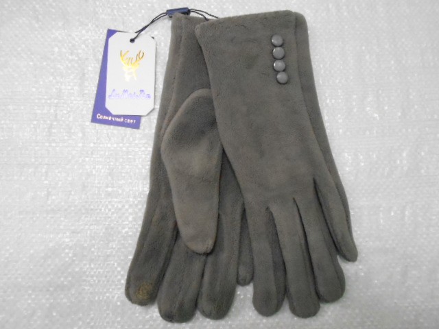   перчатки жен. кашемир.флис