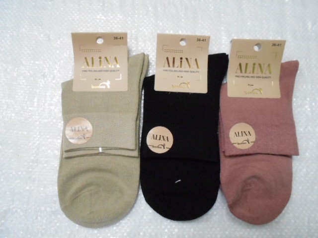  Носки жен. бамбук