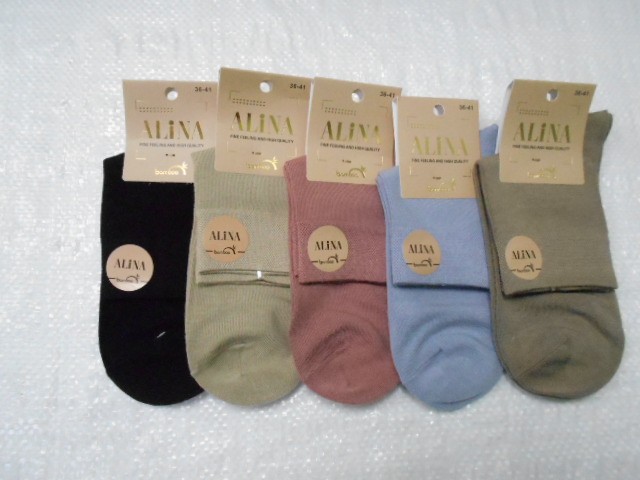  Носки жен. бамбук