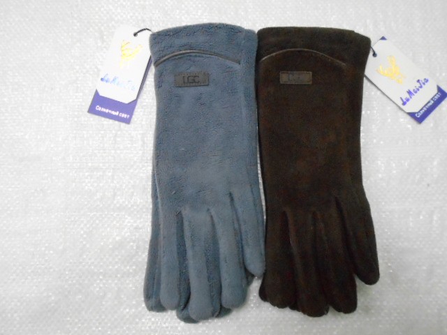   перчатки жен. кашемир.флис