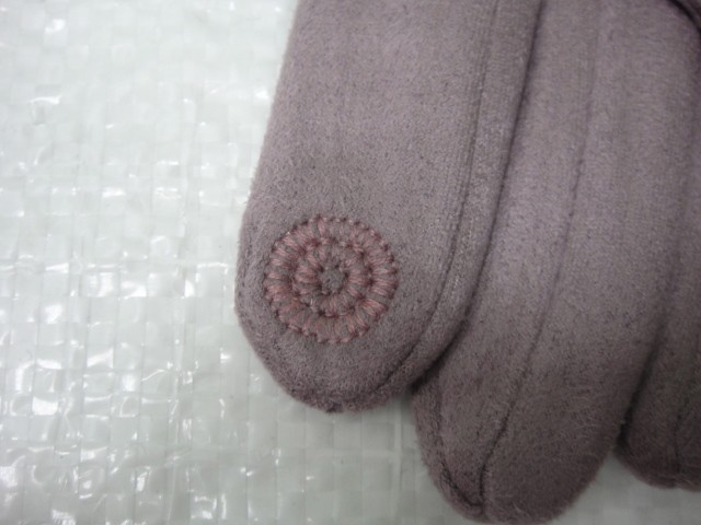  перчатки жен. под замшу