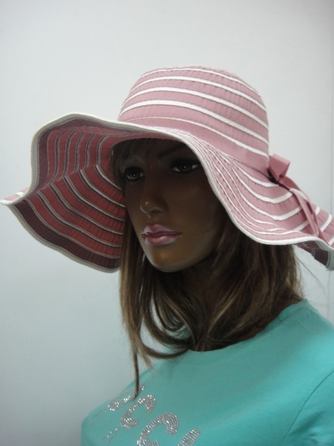 Шляпа-панама полоска