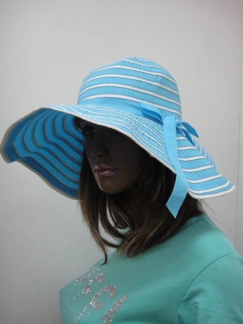Шляпа-панама полоска