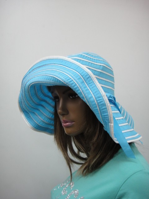 Шляпа-панама полоска