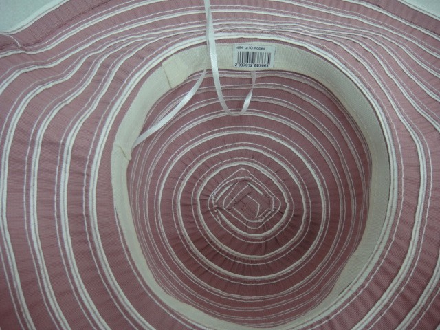 Шляпа-панама полоска