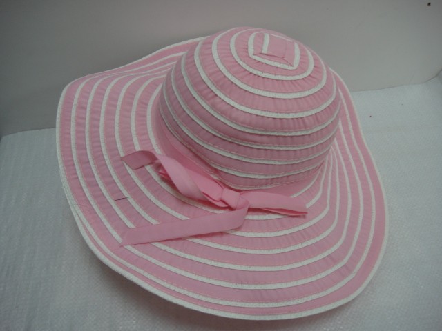 Шляпа-панама полоска